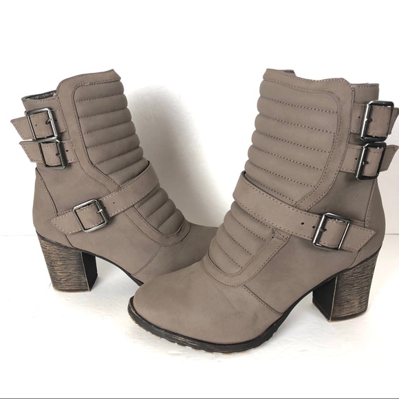 Bamboo moto boots “Rattle” size 8.5 - Picture 4 of 9